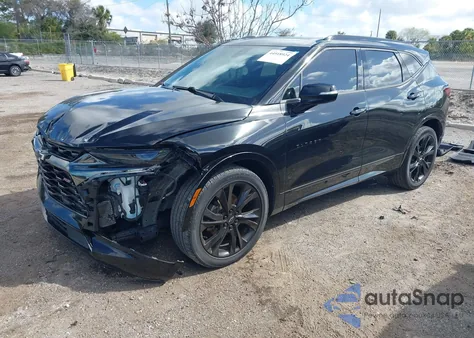 2019 Chevrolet Blazer Rs z USA, uszkodzony, nr VIN 3GNKBJRS2KS699261